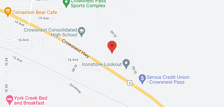 map of 54 Ironstone Drive
